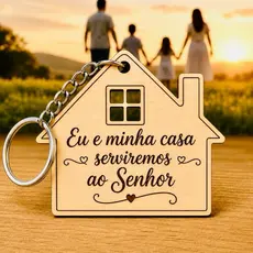 KIT Chaveiro EU E MINHA CASA  MDF , lembrancinhas, casamento, família