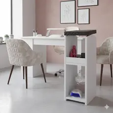 Suporte Apoio Para os Pés Pedicure Podologia Manicure em MDF Descanso Organizador Nails Tripe