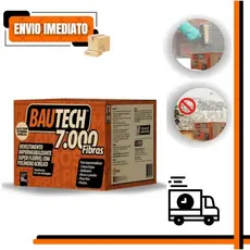 ARGAMASSA IMPERMEABILIZANTE BAUTECH 7000 / 18KG | FLEXÍVEL COM FIBRAS