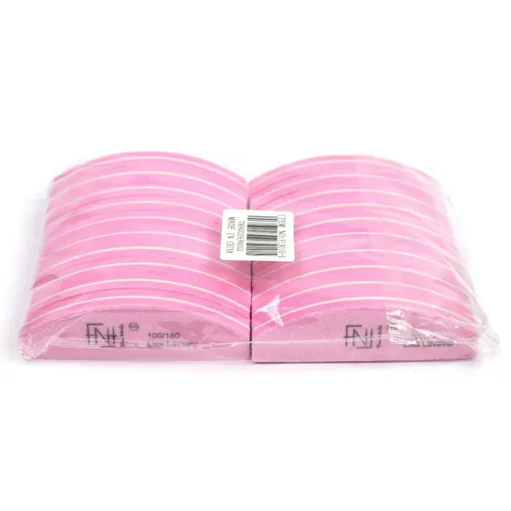 Kit 20 Mini Lixa Buff Boomerang Polidora 100/180