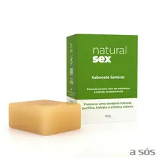 Sabonete Íntimo Unissex em Barra Barbatimão e Arnica | Natural Sex - 90g