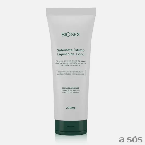 Sabonete Íntimo Líquido Unissex Vegano Orgânico | Coco Biosex - 220 ml