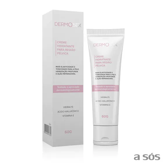 Creme Hidratante Região Pélvica Dermosex 60g | Hidratação Profunda, Ação Calmante e Reparadora