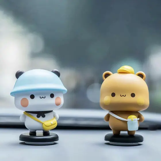 Bubu dudu Anime Figura Modelo Kawaii Panda Mistério Crianças Presente De Aniversário Brinquedos Decoração Doméstica
