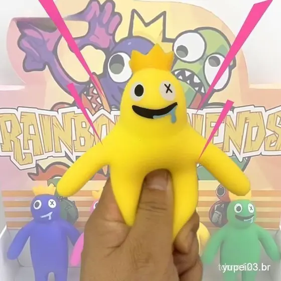 Roblox Rainbow Friends Squishy Toy AlíVio Do Estresse De DescompressãO AdereçO Para CriançAs Presente,Presente De Natal