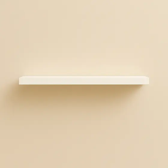 Kit Com Até 1, 2, 3 e 4 Prateleiras Branca MDF -40x10cm- Ótimo Custo Benefício