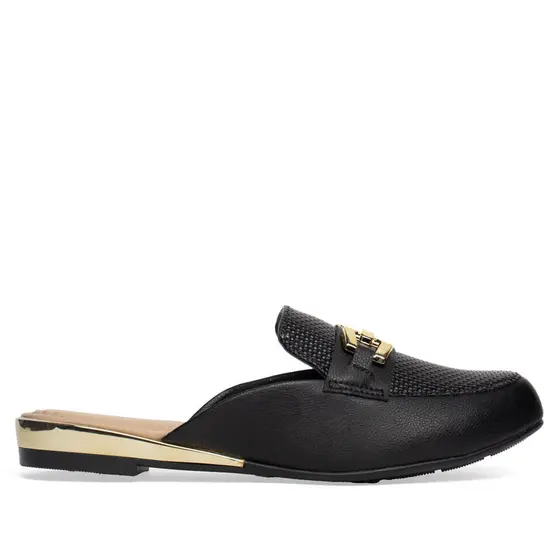 Mule Feminino Modare Napa Tressê e Textura Preto