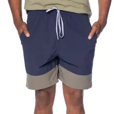 Short Masculino Nicoboco Detalhe Logo Marinho/Verde