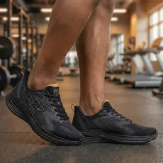 Tênis Masculino Olympikus Marte Preto/dourado