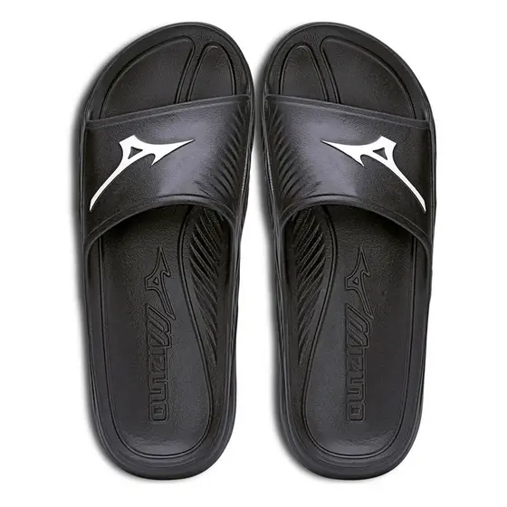 Chinelo Slide Unissex Mizuno Enerzy EVA Preto/Branco