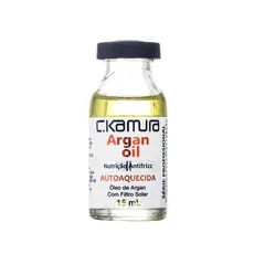 Ampola Autoaquecida Argan Oil Ckamura Nutrição  Antifrizz