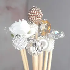 Kit De Varetas Decoradas Luxo Palito Para Difusores de Aromas e Aromatizador de Ambiente- Jogo c/ 15 Unidades Sortidas