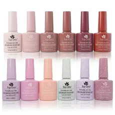 Kit 12 Esmaltes de Unhas em Gel XD/K&S/lirio  LED UV COLEÇÕES soak-off  kit Manicure