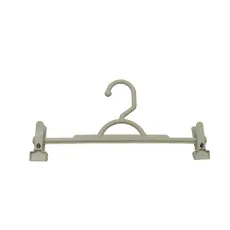 50 Cabide de Prendedor Adulto Branco + 100 presilhas/prendedor