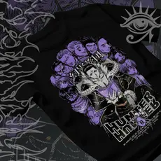 Camiseta Basica e OVERSIZED Phantom Troupe Spider HunterxHunter Family Hisoka Anime Unissex - Darknezz