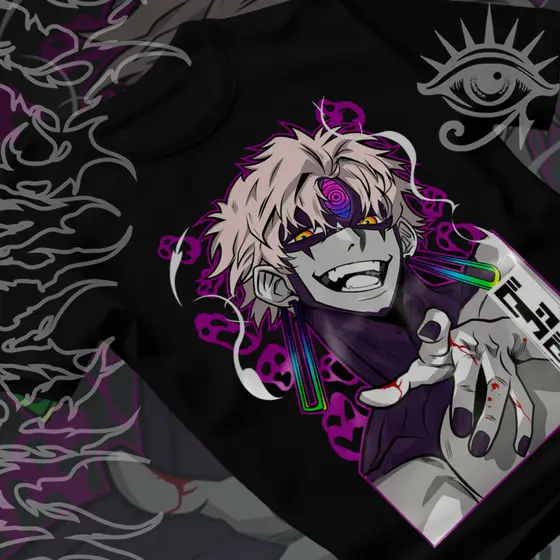 Camiseta Basica e OVERSIZED Jiji Dandadan Young Man Anime Graphic Unissex - Darknezz