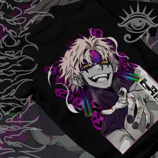 Camiseta Basica e OVERSIZED Jiji Dandadan Young Man Anime Graphic Unissex - Darknezz