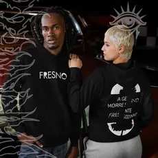 Moletom Canguru Blusa De Frio Fresno A Gente Morre Sozinho Banda Album Pop Unissex - Darknezz