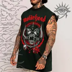 Regata Machao OVERSIZED Motorhead Everything Louder Than Everyone Else Skull Unissex - Darknezz