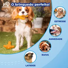 Brinquedo Pet Momovida de Ferramentas Limpa os Dentes e Alivia Estresse de Cães Animais de Estimação