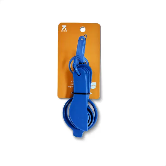 Kit de Colheres ZOLELE de Medição Separação de Clara Gema Ovo Utensílio Cozinha Resistente Flexível