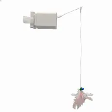 Brinquedo Momovida Portátil Interativo de Anzol para Gatos Som de Pássaro Vibração Dancing Mouse