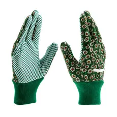 LUVA PARA JARDINAGEM ALGODAO PUNHO ELASTICO 2PCS // PALISAD