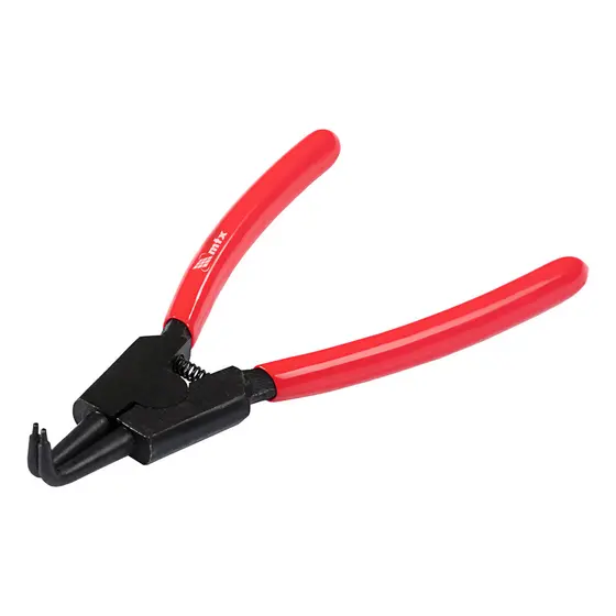 ALICATE PARA ANEIS EXTERNOS, BICO CURVO, 6POL.-150MM, 1PC // MTX