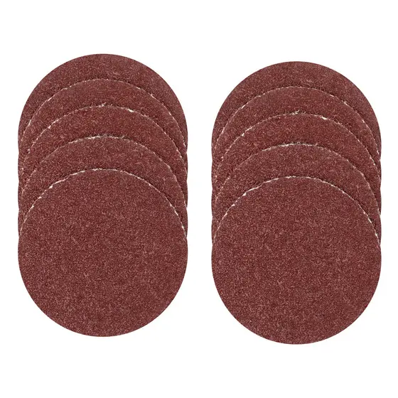 DISCO DE LIXA COM VELCRO, GRAO 24, 115MM, 10PCS // MTX