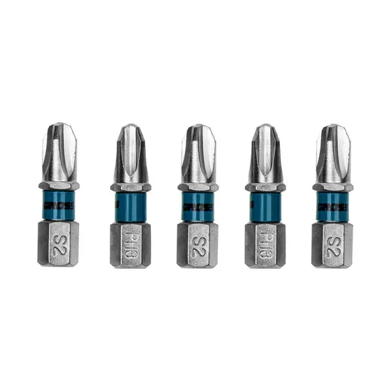 BITS PHILLIPS PH3, ACO CROMO MOLIBDENIO, 25MM, 5PCS // GROSS