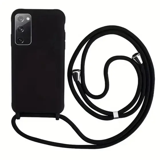 Capa Capinha de Veludo Luxo com Cordão  Protetora Aveludada para Samsung