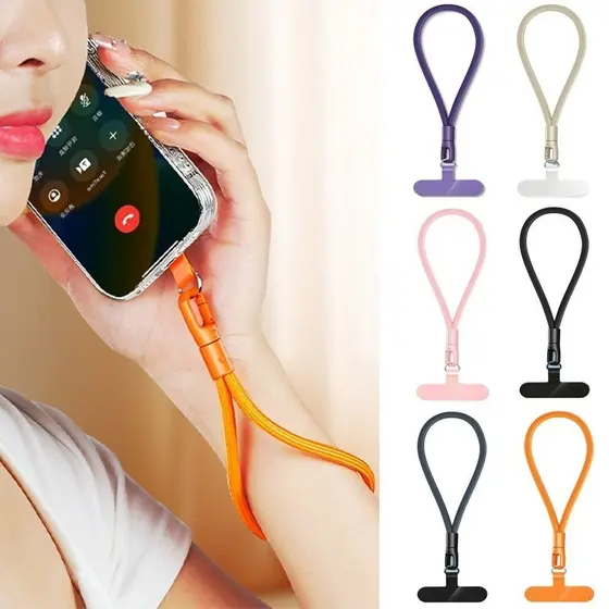 Cordinha Alça de Segurança para Celular com Cordão – Proteção Anti Queda + Suporte Prático