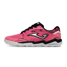 Botas De Futebol Masculinas Top Flex Rebound TF Society Branco Preto Rosa Chuteiras Socyte