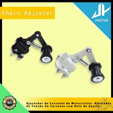 1 Pçs Universal Ajustador De Corrente De Motocicleta-Tensor Antiderrapante De Rolo