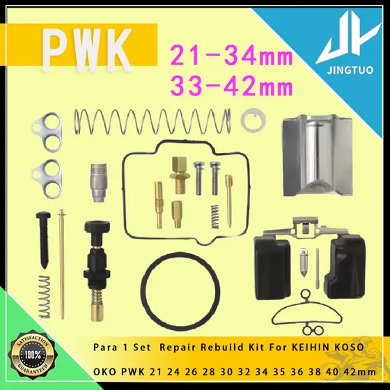 Kit De Reconstrução Para Reparo De Carburador De Motocicleta , KEIHIN KOSO OKO PWK 21 24 26 28 30 32 34 35 36 38 40 42mm