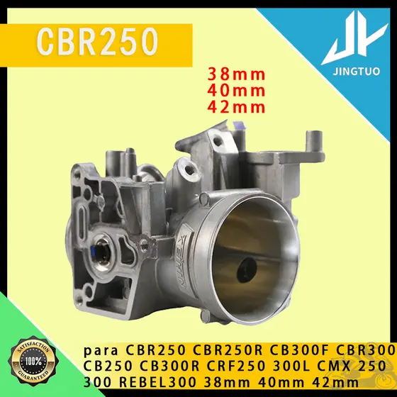 Corpo de Acelerador Corrida CBR250 CBR250R CB300F CBR300R 38mm 40mm 42mm 16400-KYJ-902 CRF250 CRF300L Rebel300 CMX300