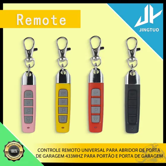 Controle de Portão Remoto de Garagem - 433MHZ