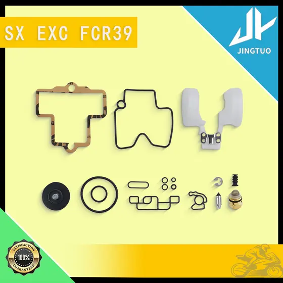 Kit De Reparo De Carburador Keihin FCR39 para KTM SX EXC 400 520 Ano 2001 Moto Trilha Off Road