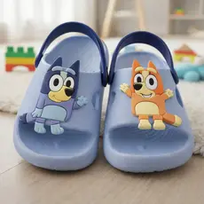 Chinelo Infantil Nuvem Slides Meninos Macios Leve Confortável Desenho Masculinos