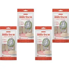 Kit 4 Nutrisco 56g cada Atum e Caranguejo Gatos - Como Churu