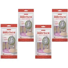 Kit 4 Nutrisco 56g cada Atum e Salmão Gatos - Como Churu