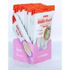 Kit 12 Nutrisco para cães Petisco Cremoso Frango, Salmão ou variado (caixa fechada)