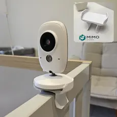Suporte de Babá Eletrônica Universal por Encaixe  – Base até 7cm | Para Berço