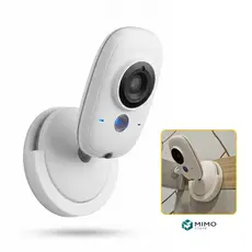 Suporte para Babá Eletrônica Universal VB603 – Fixação Adesiva Dupla Face para Berço ou Parede