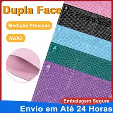 Tábua de Corte A2/A3 PVC Dupla Face para Artesanato e Patchwork