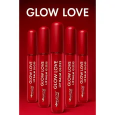 Kit Lib Balm Labial Hidratante 5 Unidades Sabor Cereja para Lábios Macios e Hidratados
