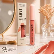 Gloss Labial Lip Oil Max Love Hidratação Ácido Hialurônico Vitamina E Manteiga De Karité D-Pantenol