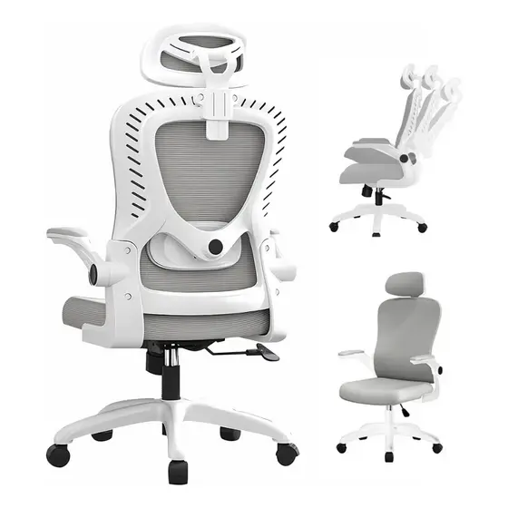 Cadeira Ergonômica Escritório  inclinar de 90°a130° Adaptação da cintura , Até 200kg