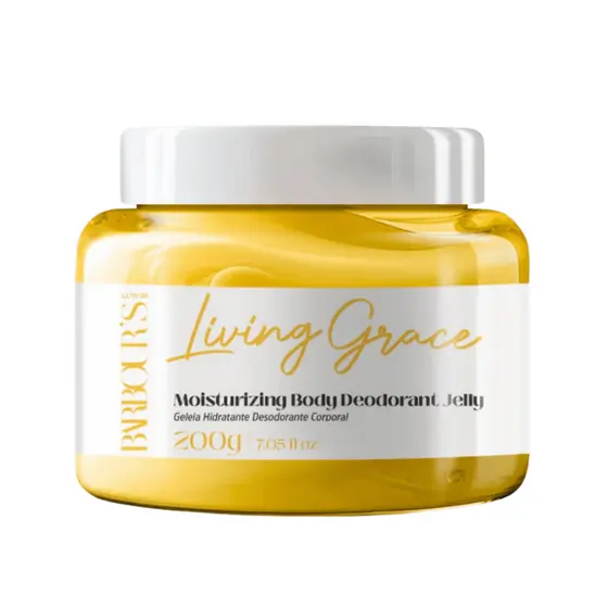 Geleia Hidratante Living Grace Barbour's Beauty 200g Fragrância Doce Desodorante Corporal