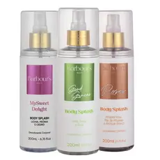 Kit 3 Body Splash Good Graces My Sweet Delight Roses Barbours